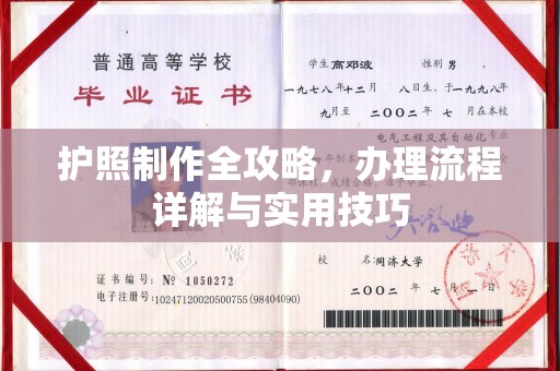 翠屏护照制作全攻略，办理流程详解与实用技巧