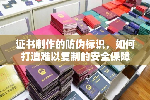 翠屏证书制作的防伪标识，如何打造难以复制的安全保障