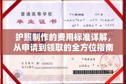 翠屏护照制作的费用标准详解，从申请到领取的全方位指南